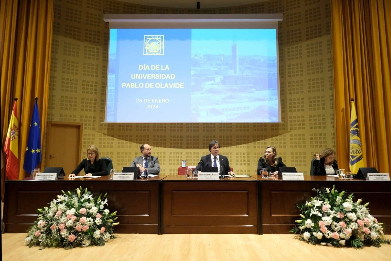Acto celebrado en el Paraninfo de la UPO.