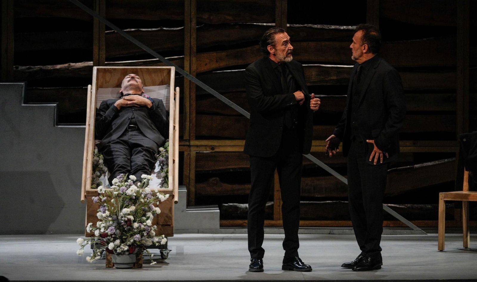 Una escena de 'Amistad', de Juan Mayorga.