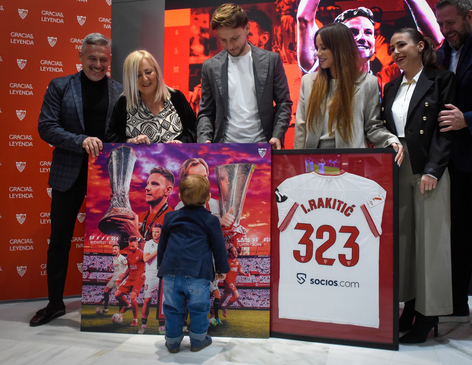 Despedida de Rakitic del Sevilla