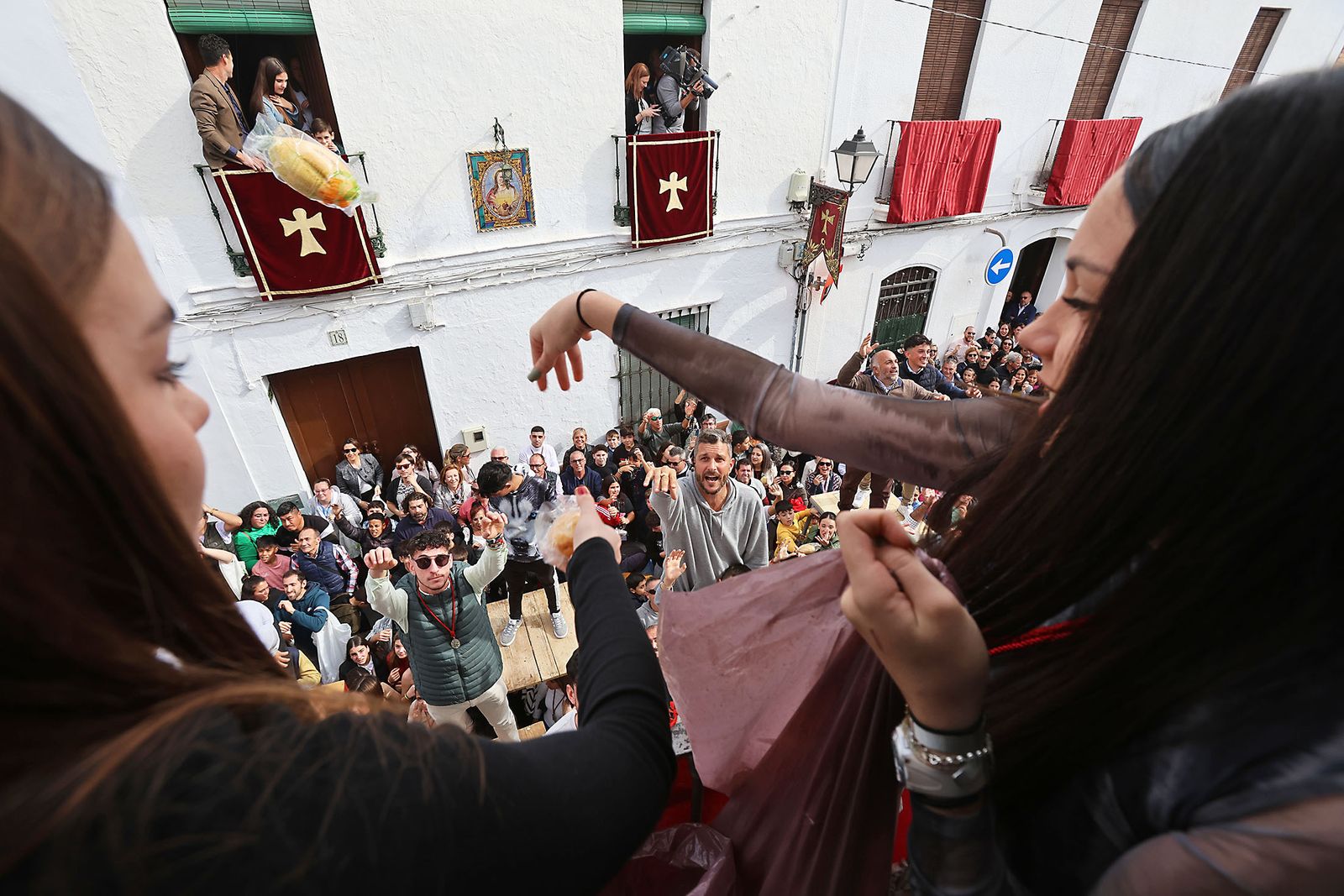 Imágenes de las tiradas de San Antonio Abad en Trigueros