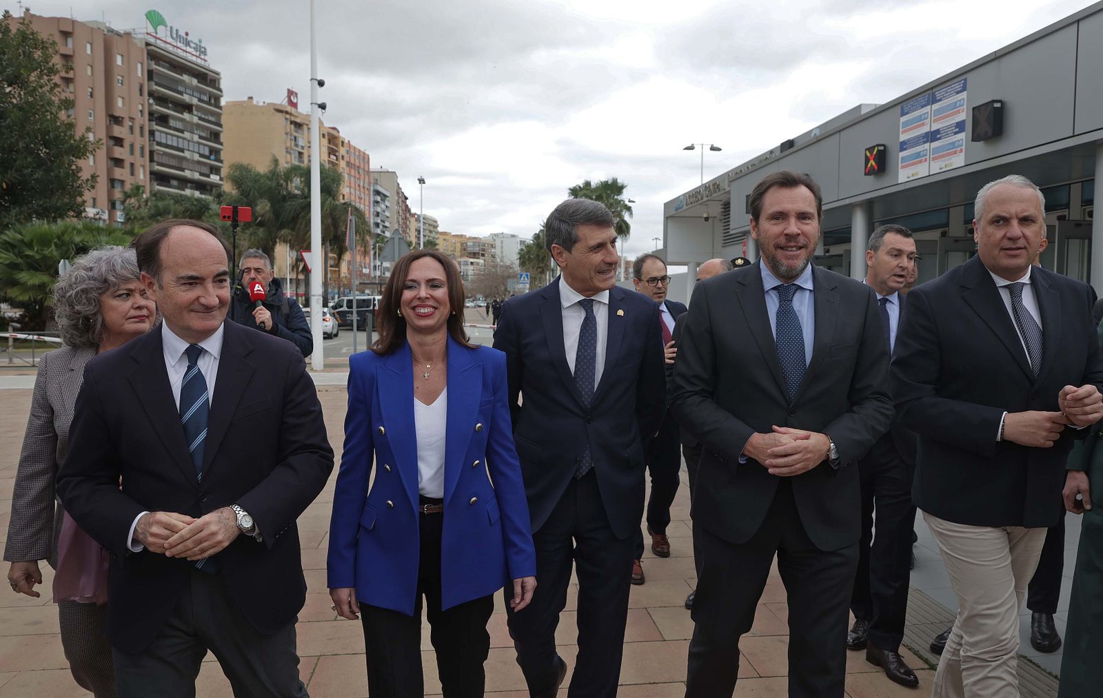 Fotos de la jornada de trabajo del ministro de Transportes en el Puerto de Algeciras