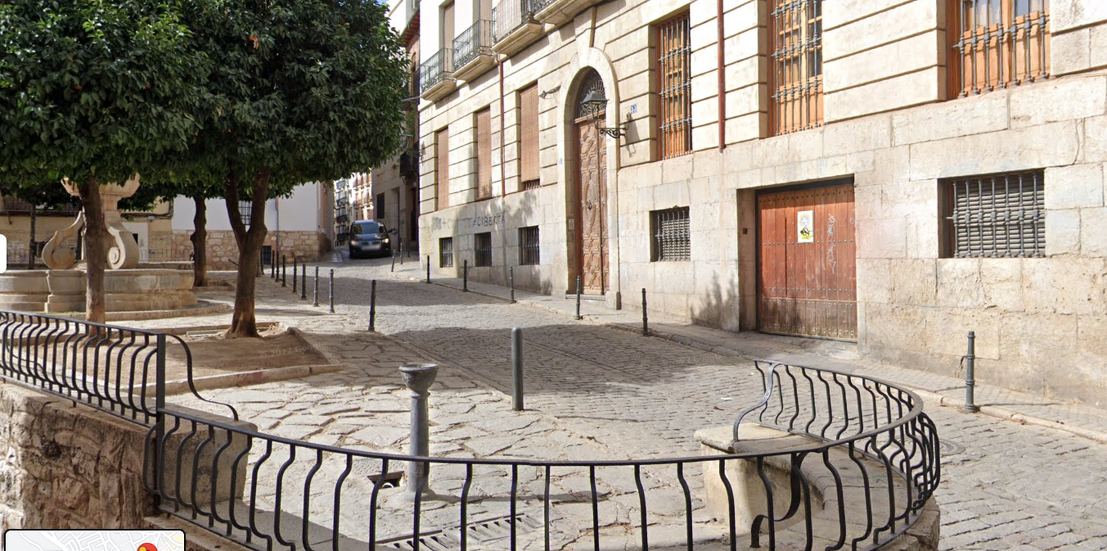 La 'Casa del Miedo' es ahora un edificio con pisos donde viven familias.