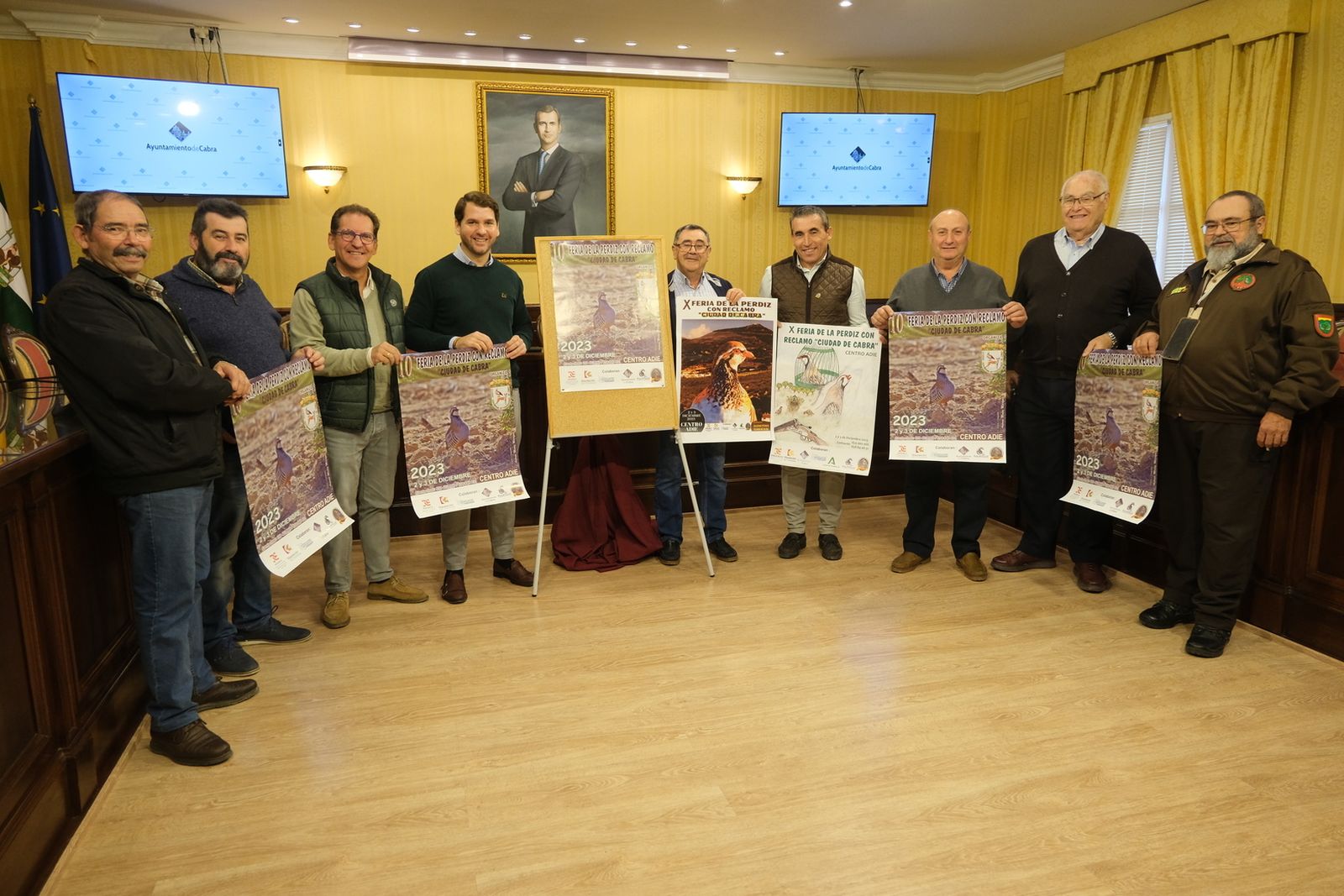 Presentación de la X Feria de la Perdiz con Reclamo  de Cabra.