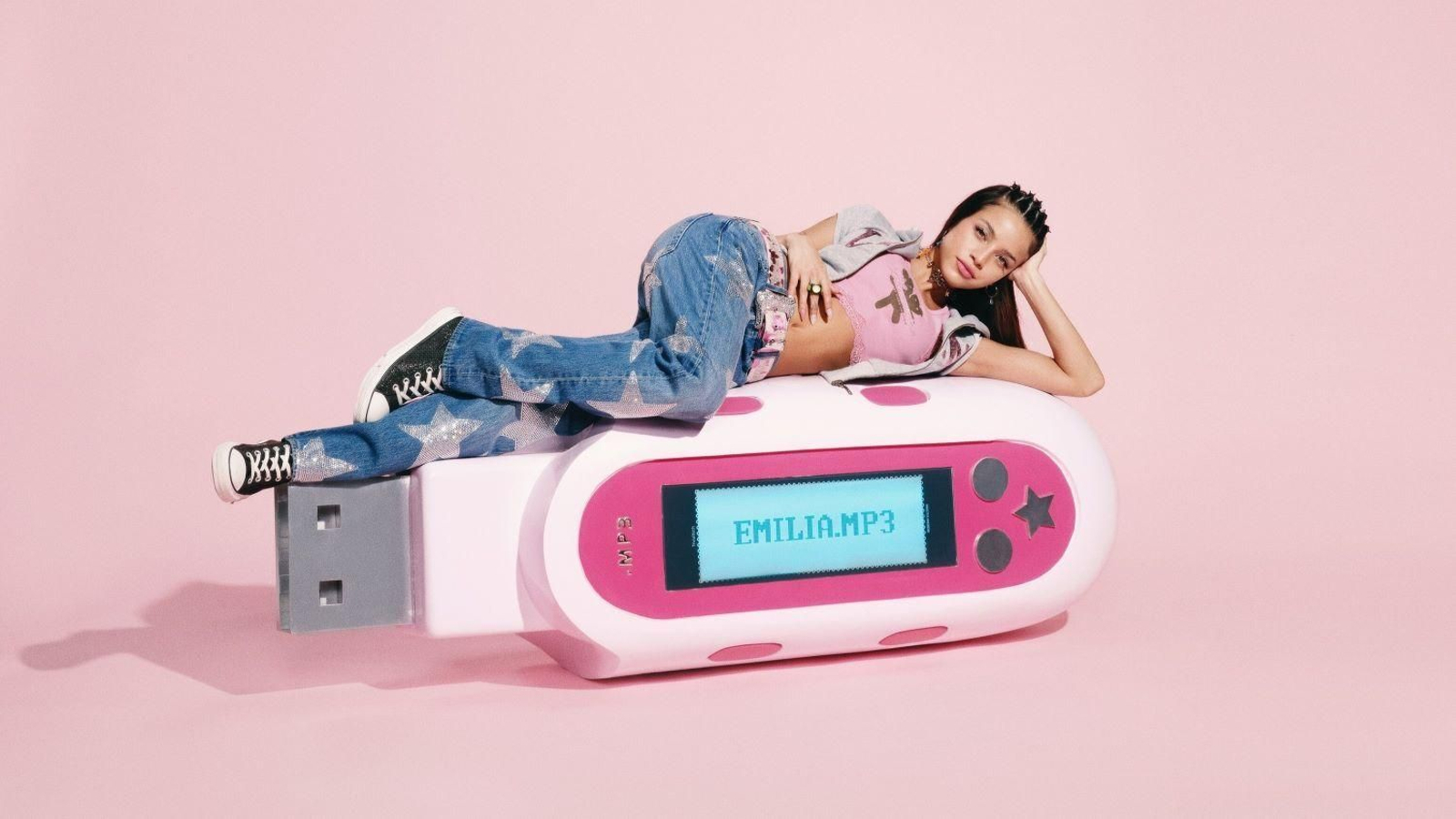 La artista argentina Emilia.