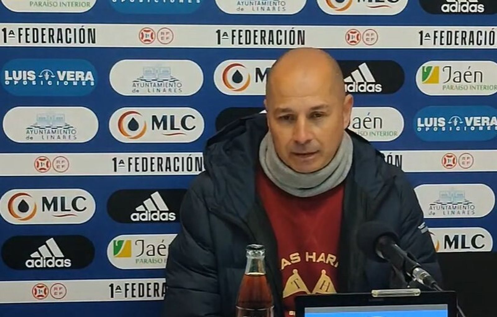 David Campaña en rueda de prensa.