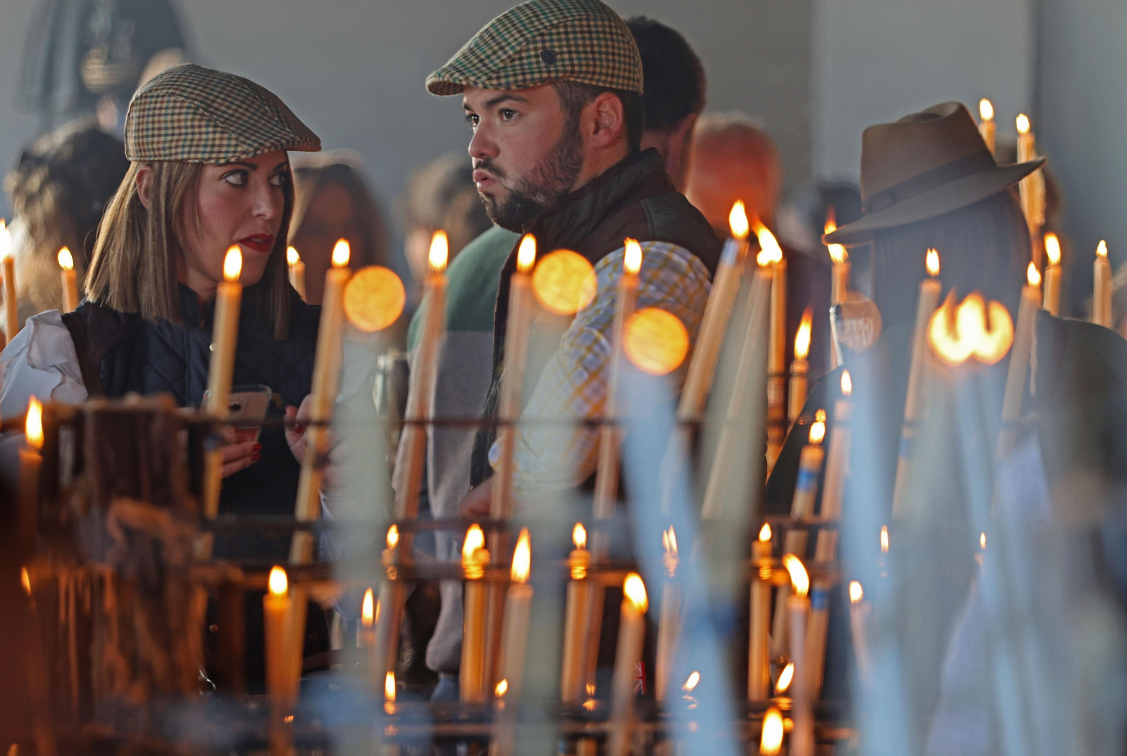 Imágenes del ambiente en la aldea del Rocío en la Candelaria 2024