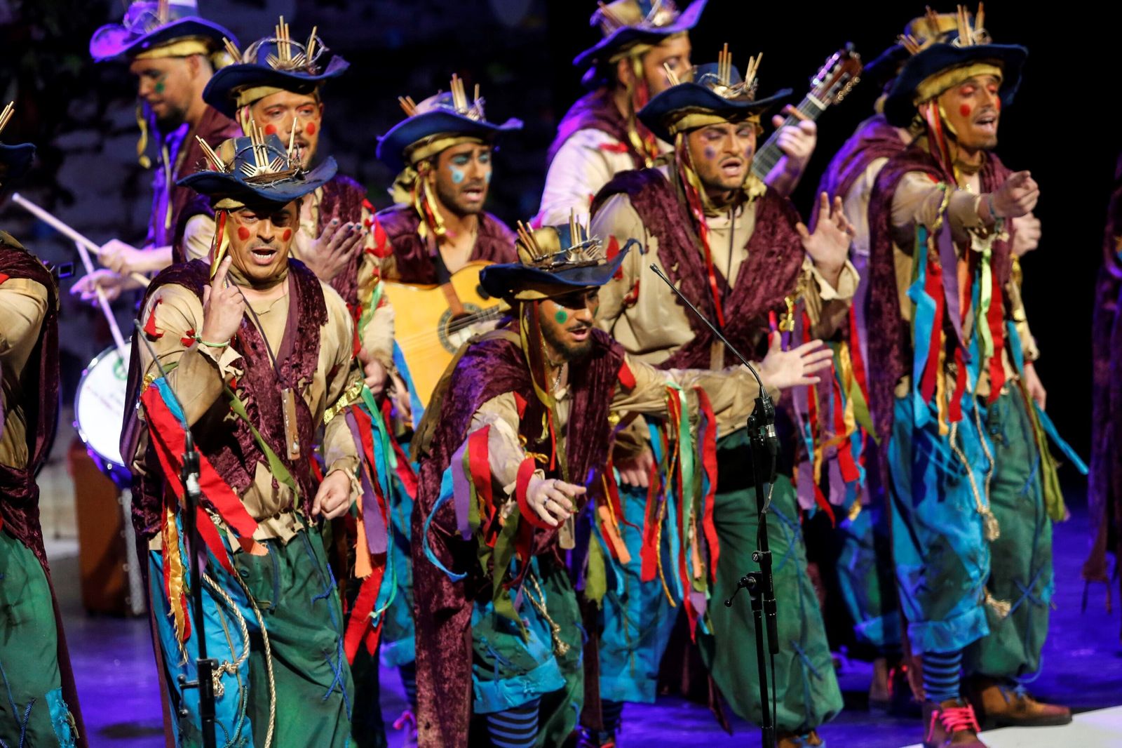 La última sesión de semifinales del Concurso de Agrupaciones del Carnaval de Córdoba, en imágenes