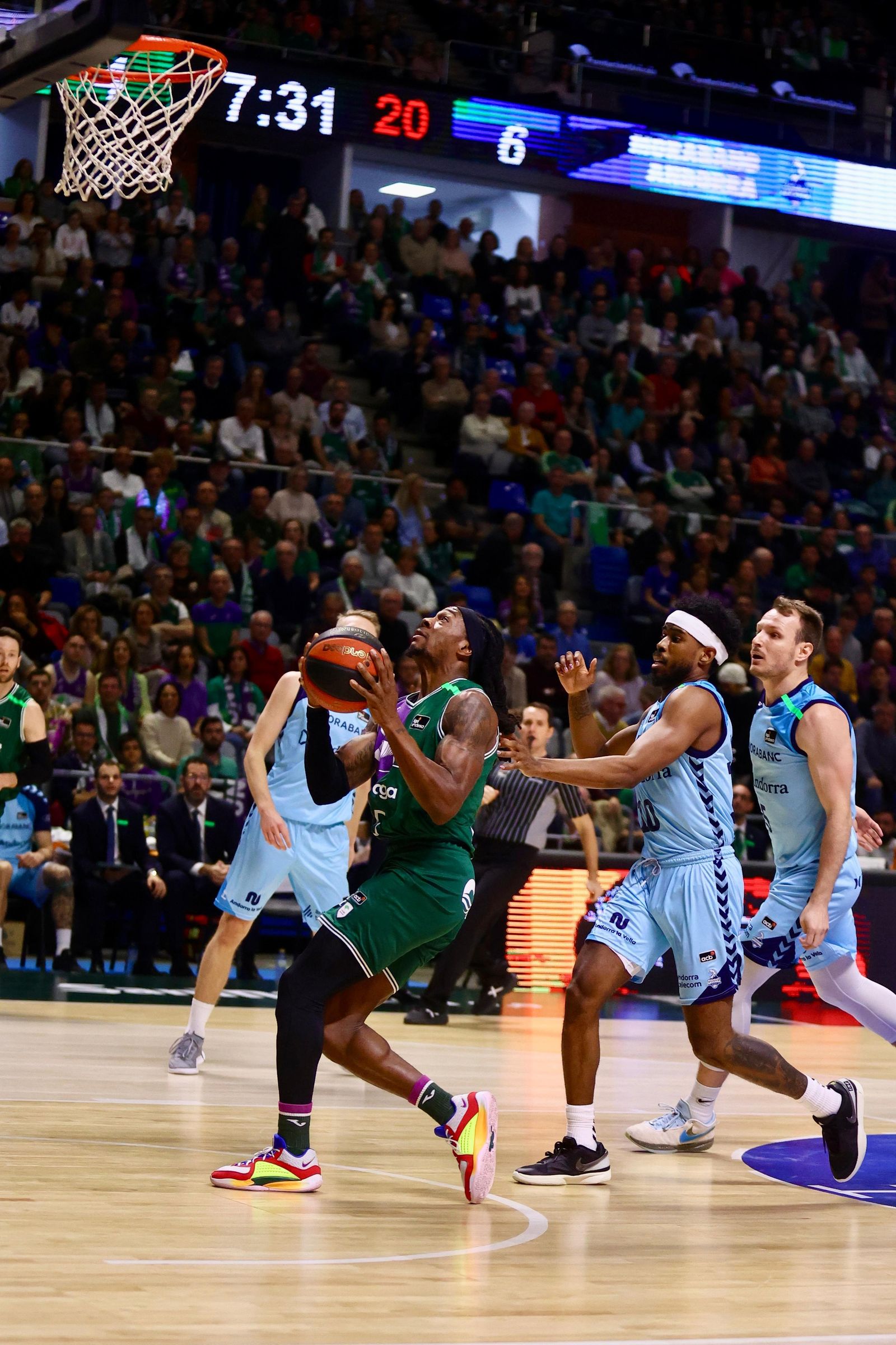 El Unicaja - MoraBanc Andorra, en fotos