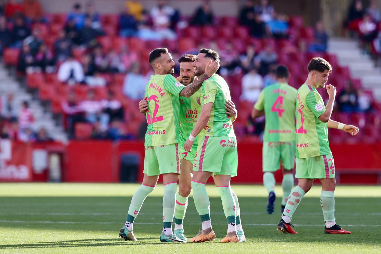 Las fotos del Recreativo Granada - Málaga CF