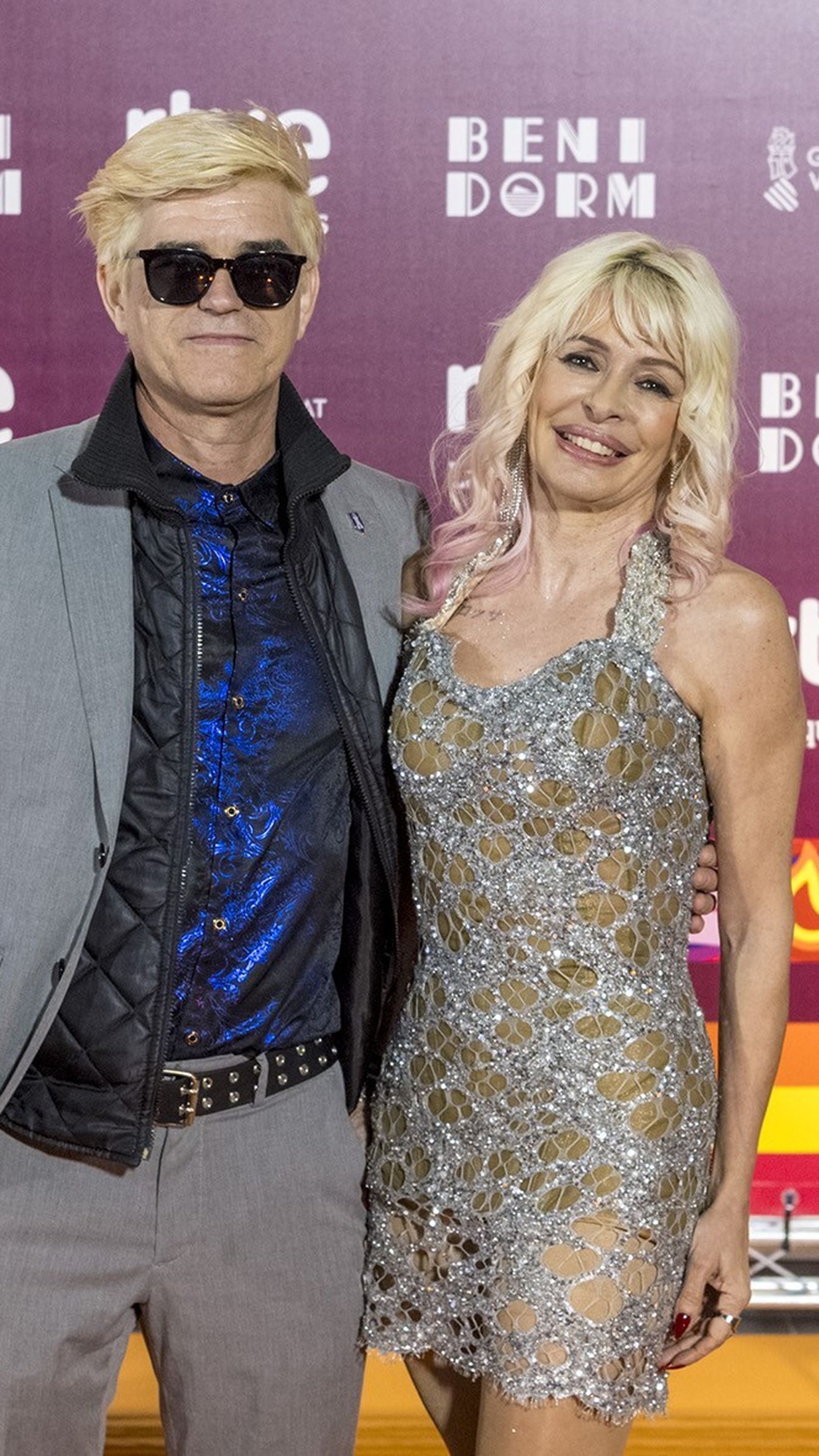 El dúo Nebulossa que acude con 'Zorra',  en la fiesta de apertura del Benidorm Fest