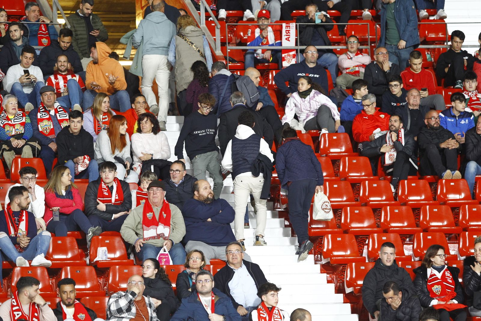 Imágenes del partido U.D. Almería-Deportivo Alavés