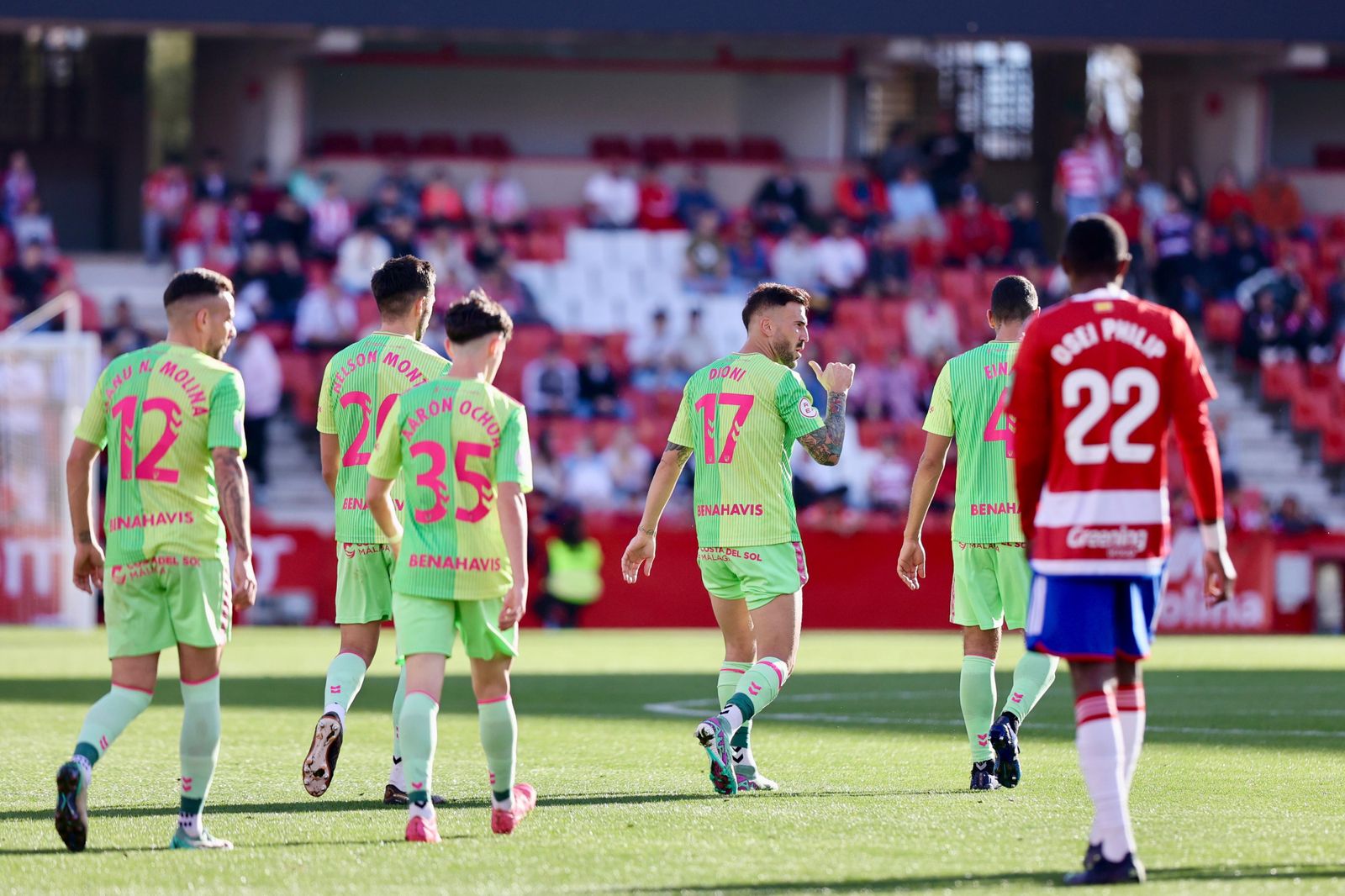 Las fotos del Recreativo Granada - Málaga CF