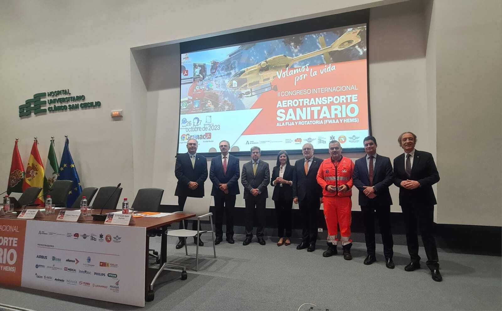 Imagen de la inauguración del congreso en el Hospital San Cecilio de Granada