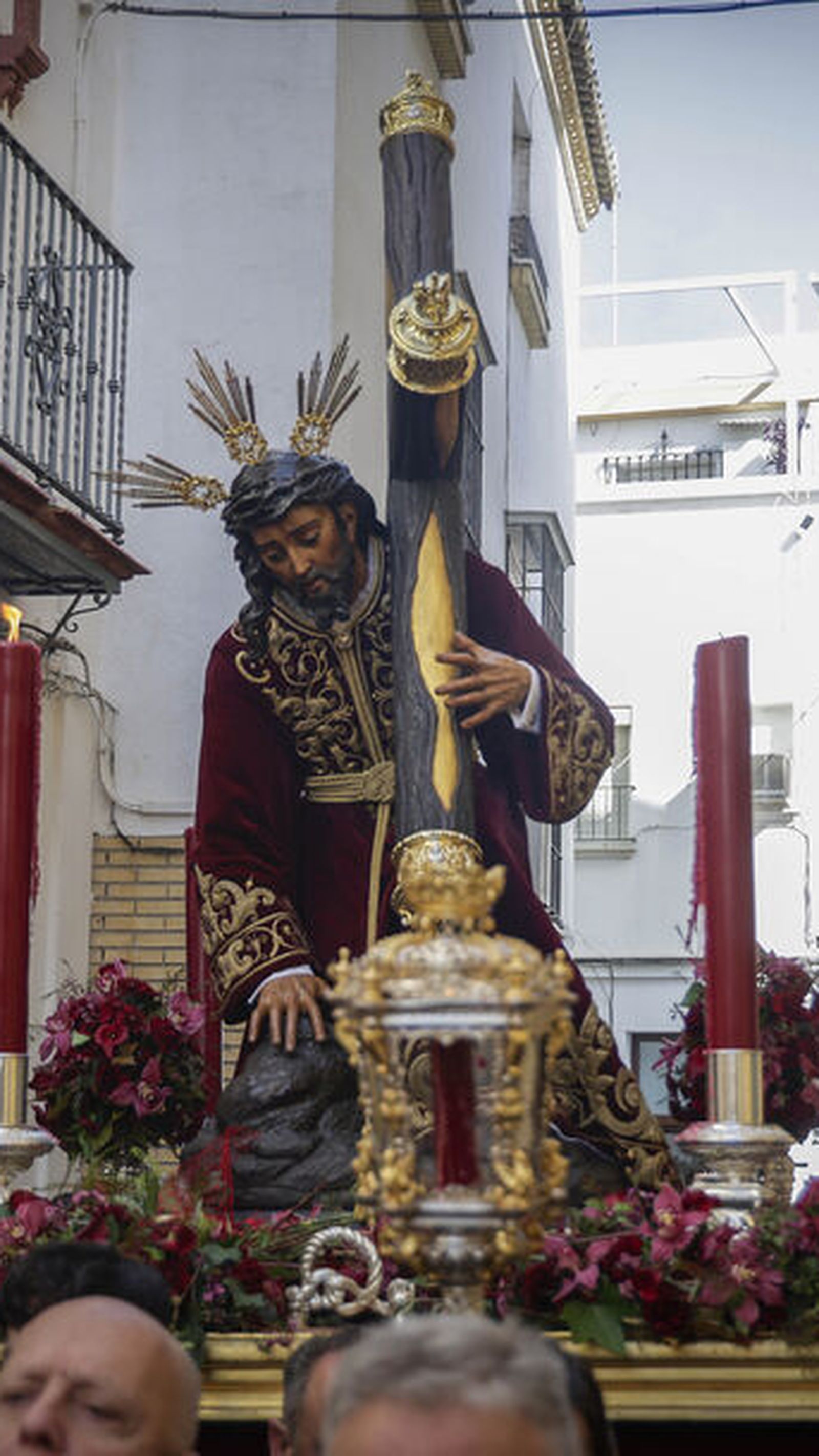 El Cristo de las Tres Caídas presidirá su Vía Crucis el sábado