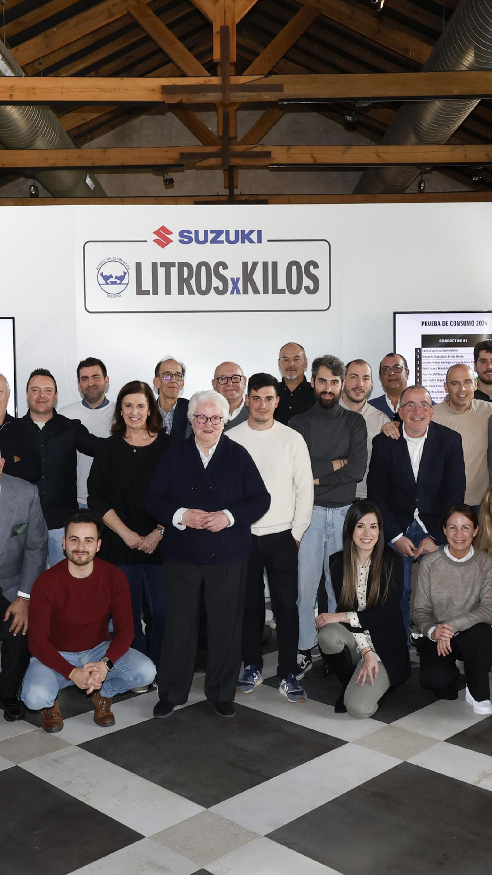 El reto que propone Suzuki permite convertir los litros que rebajan los periodistas del Motor sobre los consumos homologados en kilos de alimentos que la marca dona para los más necesitados.