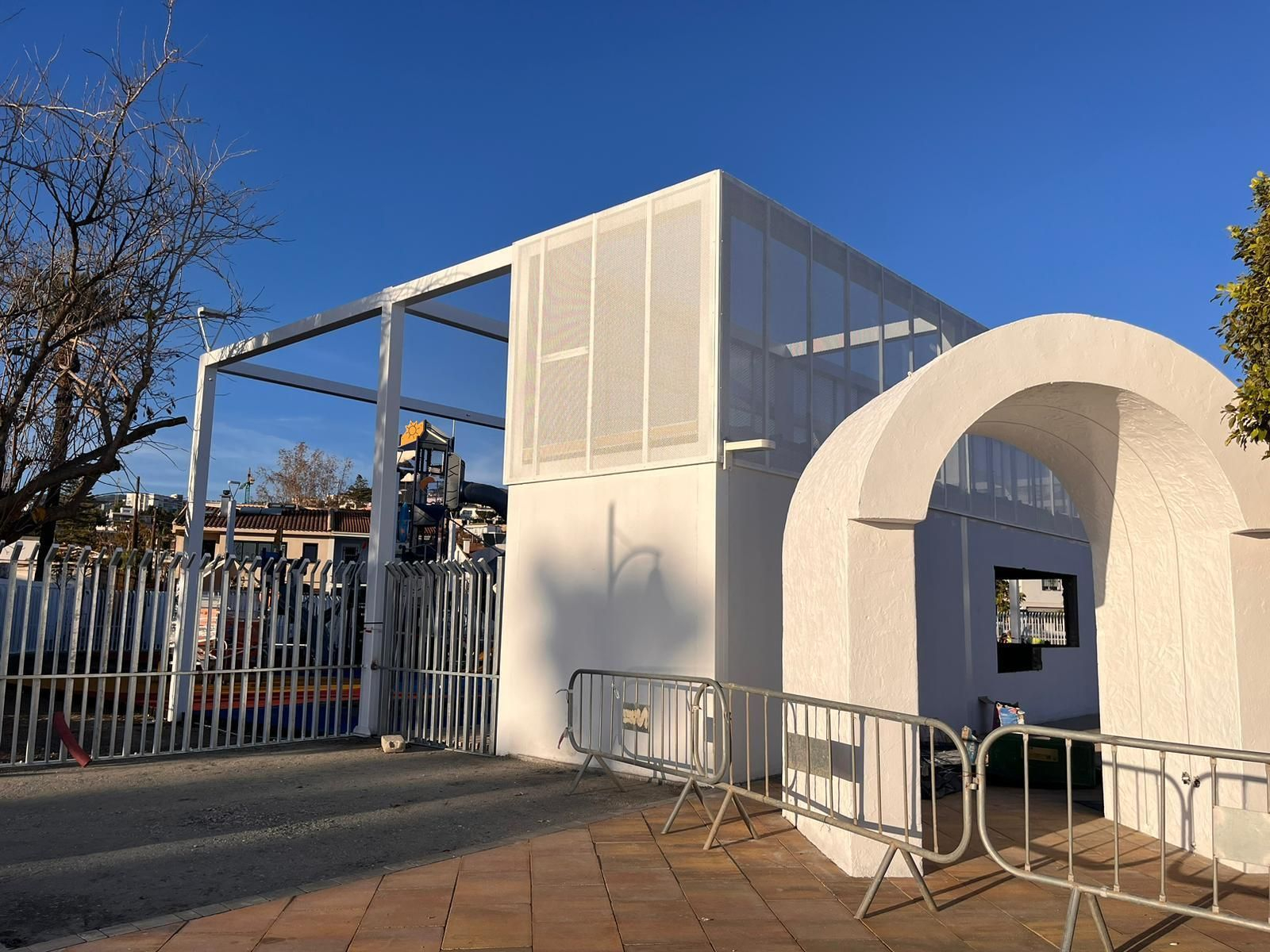 Estado actual de las obras de 'Baluma Park'