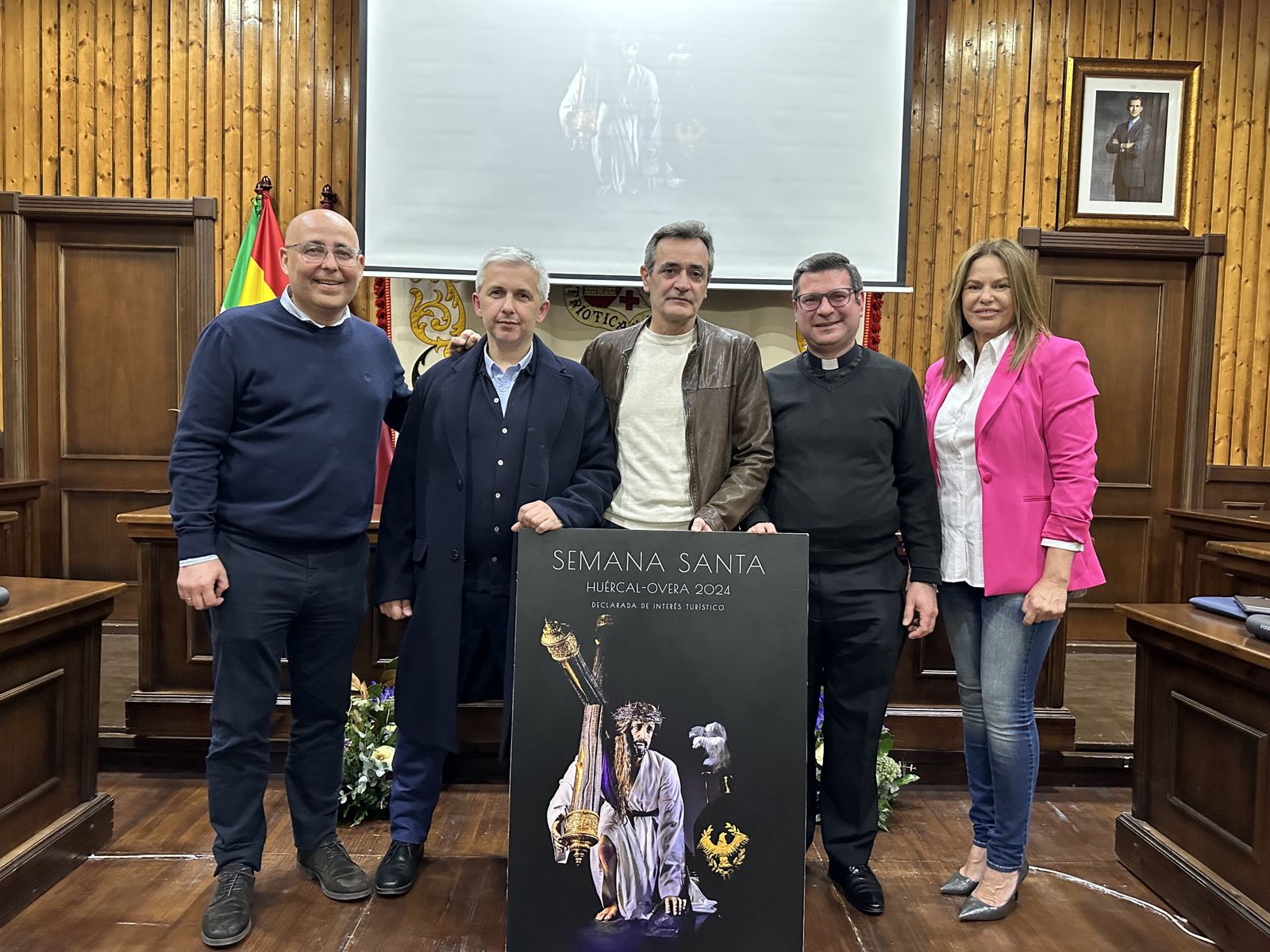 Presentación del Cartel Oficial de la Semana Santa de Huércal-Overa 2024.