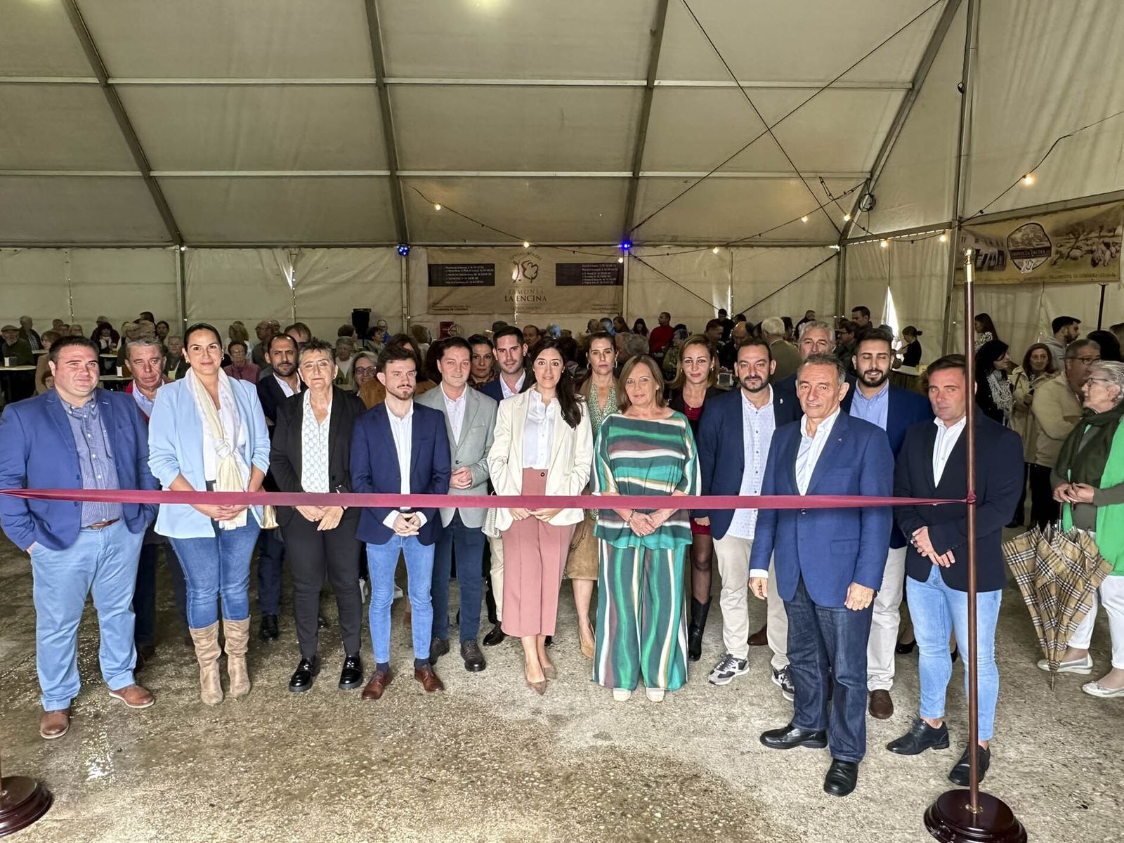 Inauguración de la X Feria del Lechón Ibérico de Cardeña.