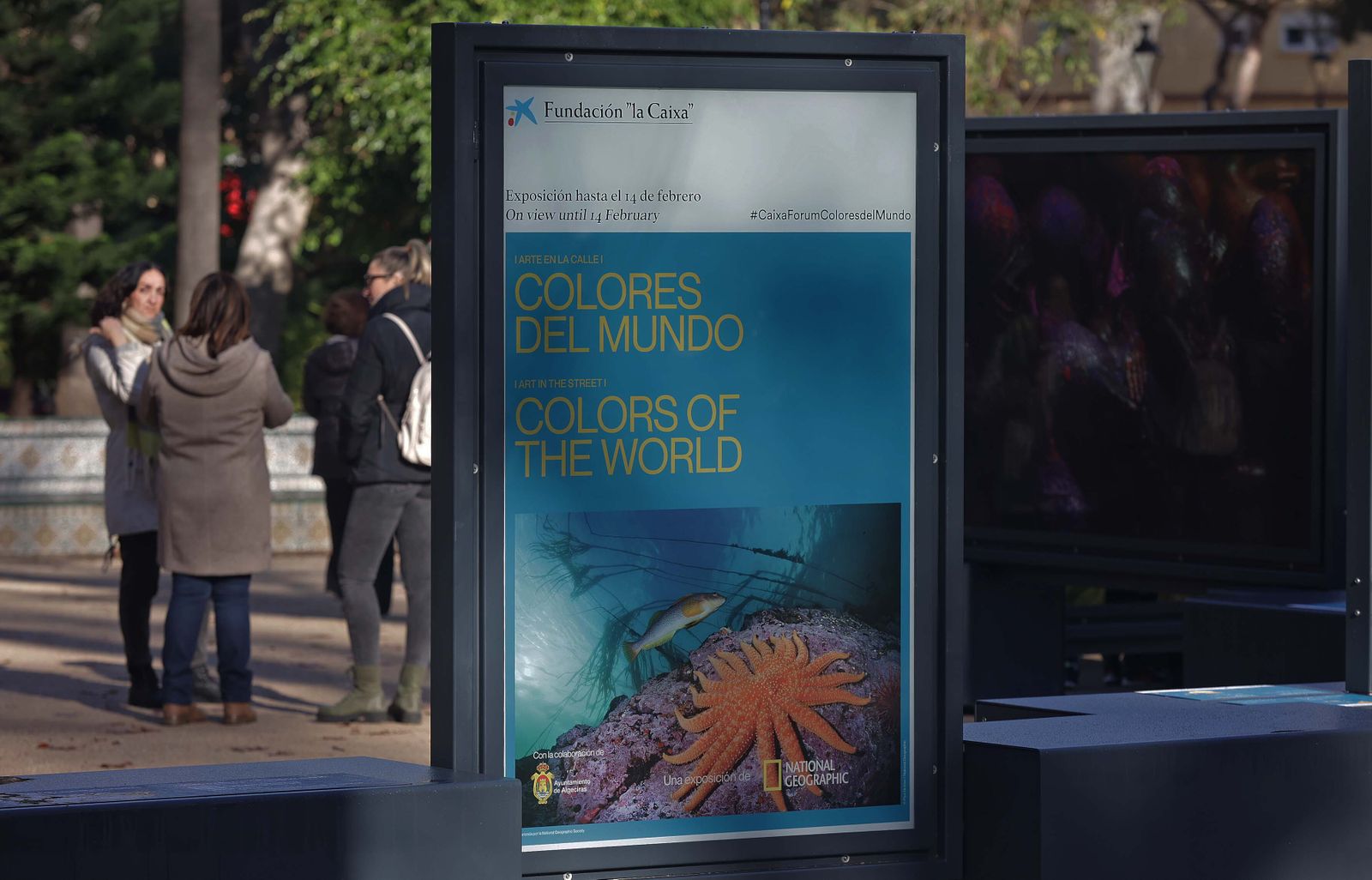 La exposición 'Colores del Mundo' del parque María Cristina de Algeciras, en imágenes