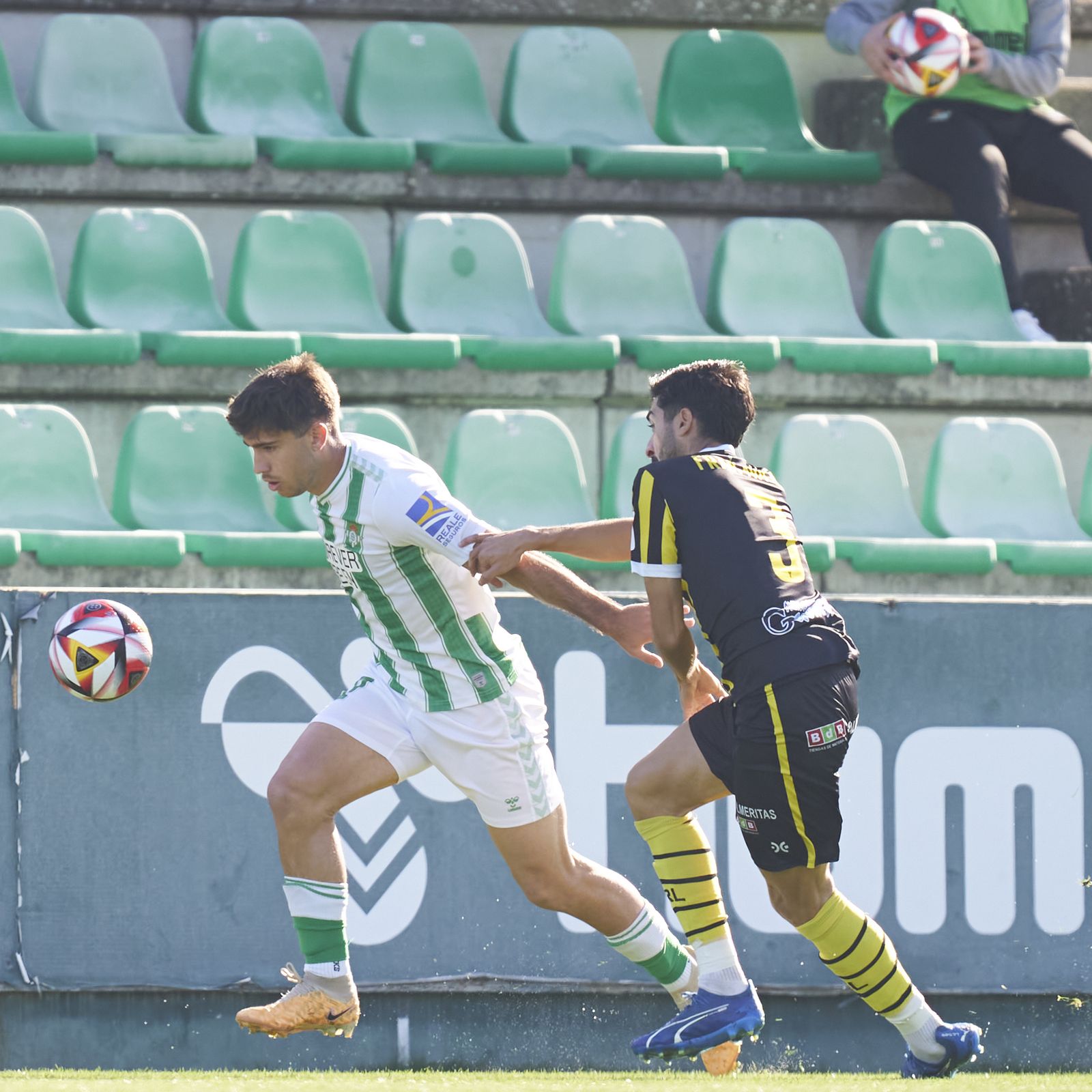 Un momento del Betis Deportivo-San Roque.